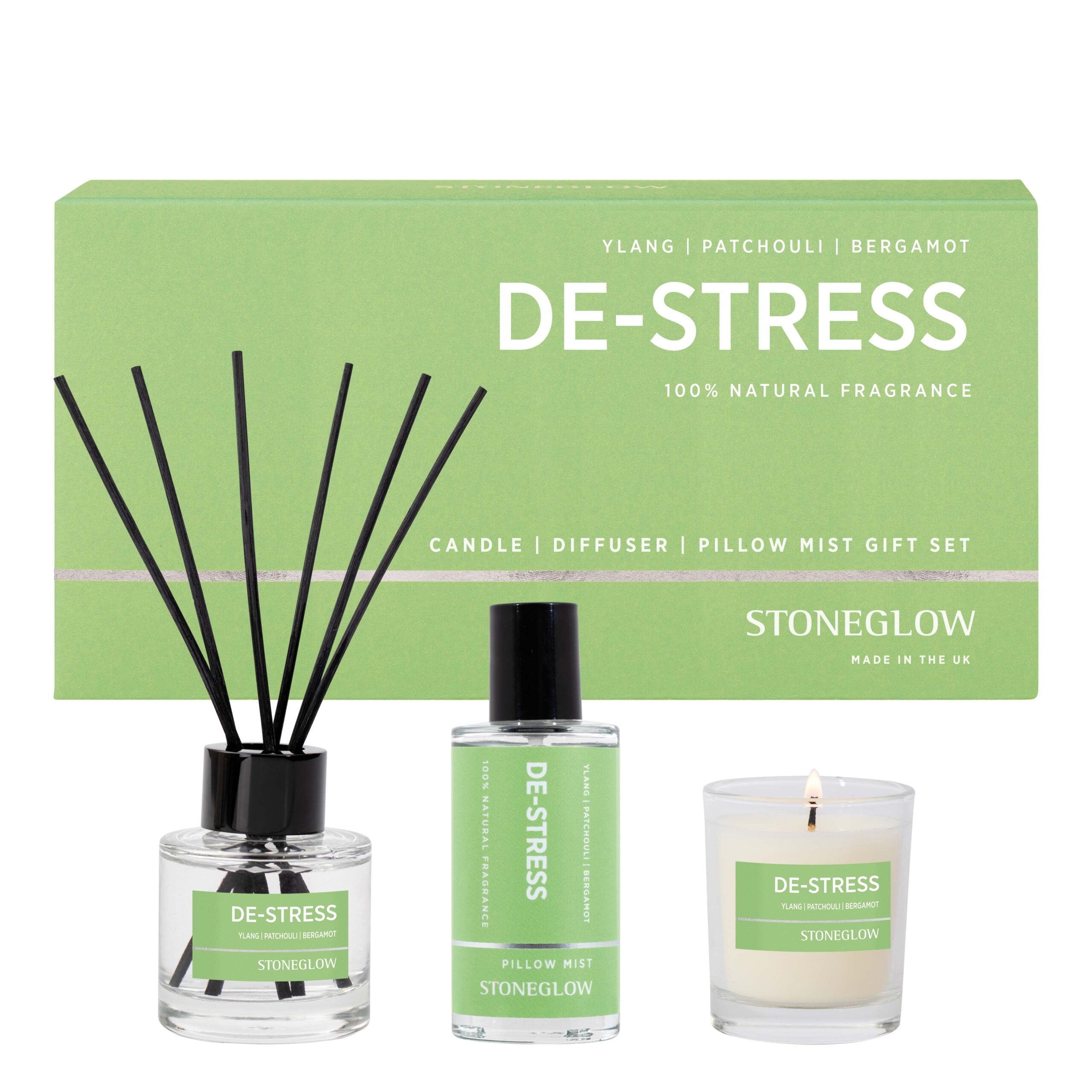 מארז ריחני De-Stress: לאיזון מחדש והפגת מתחים