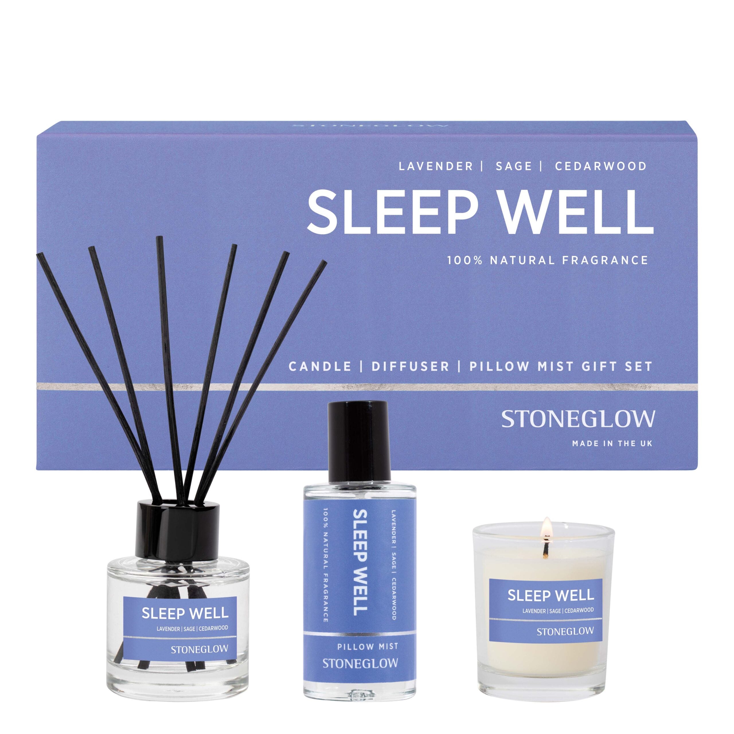 מארז ריחני Sleep Well: לשינה מושלמת ורוגע עמוק