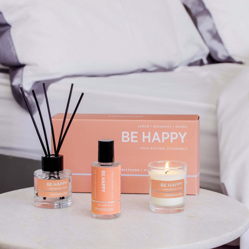 מארז ריחני Be Happy: להרמת מצב הרוח ואופטימיות