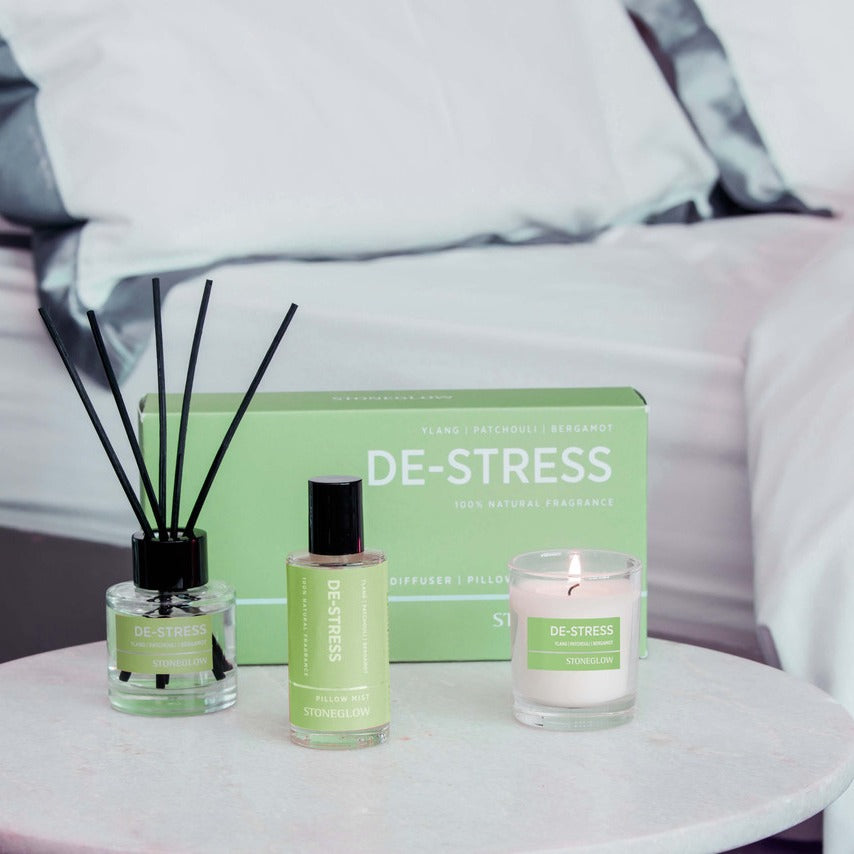 מארז ריחני De-Stress: לאיזון מחדש והפגת מתחים