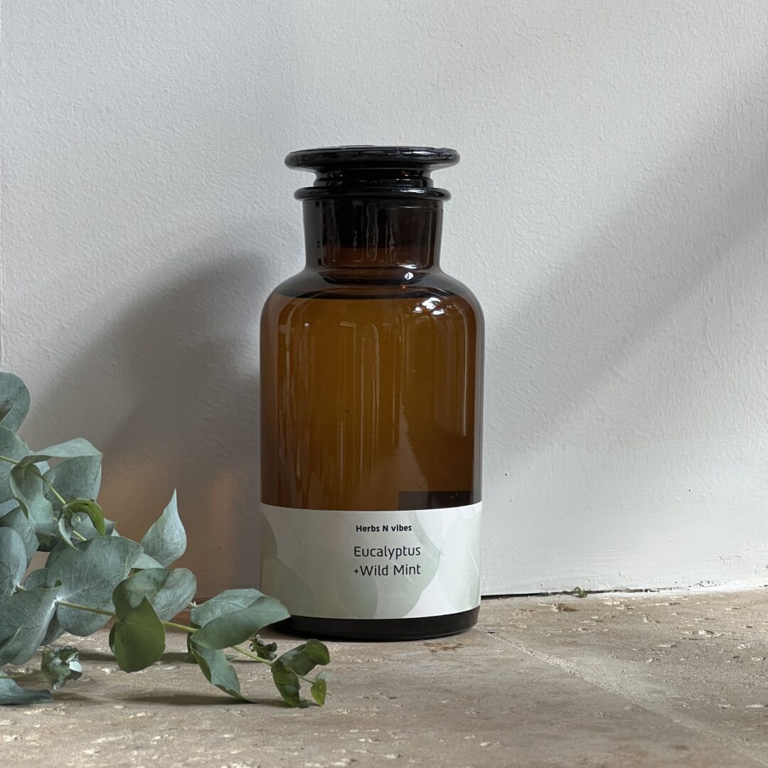 Herbs N Vibes מפיץ ריח Eucalyptus +Wild Mint