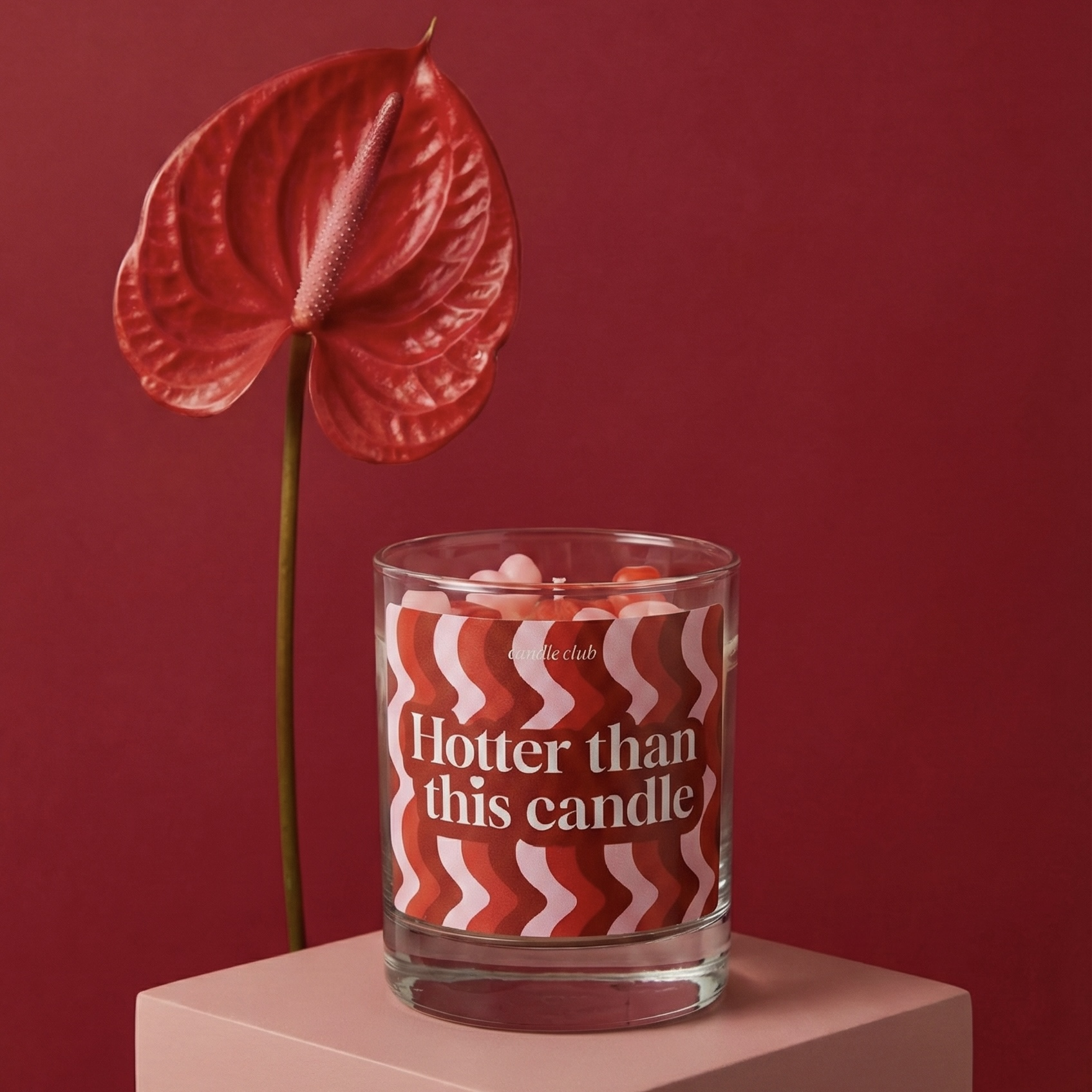 נר ריחני Hotter than this candle