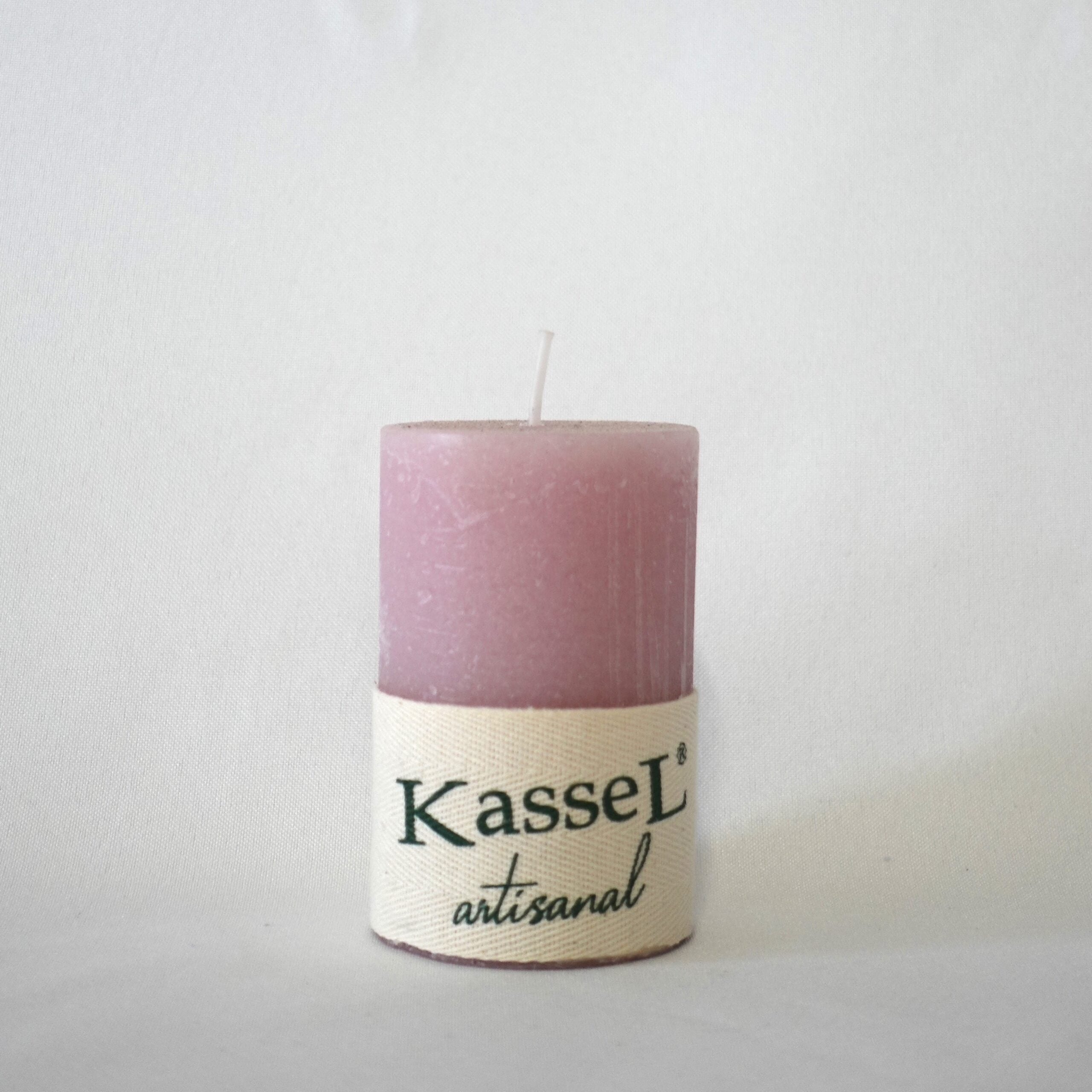 נר גליל ורוד רומנטי Kassel Artisanal