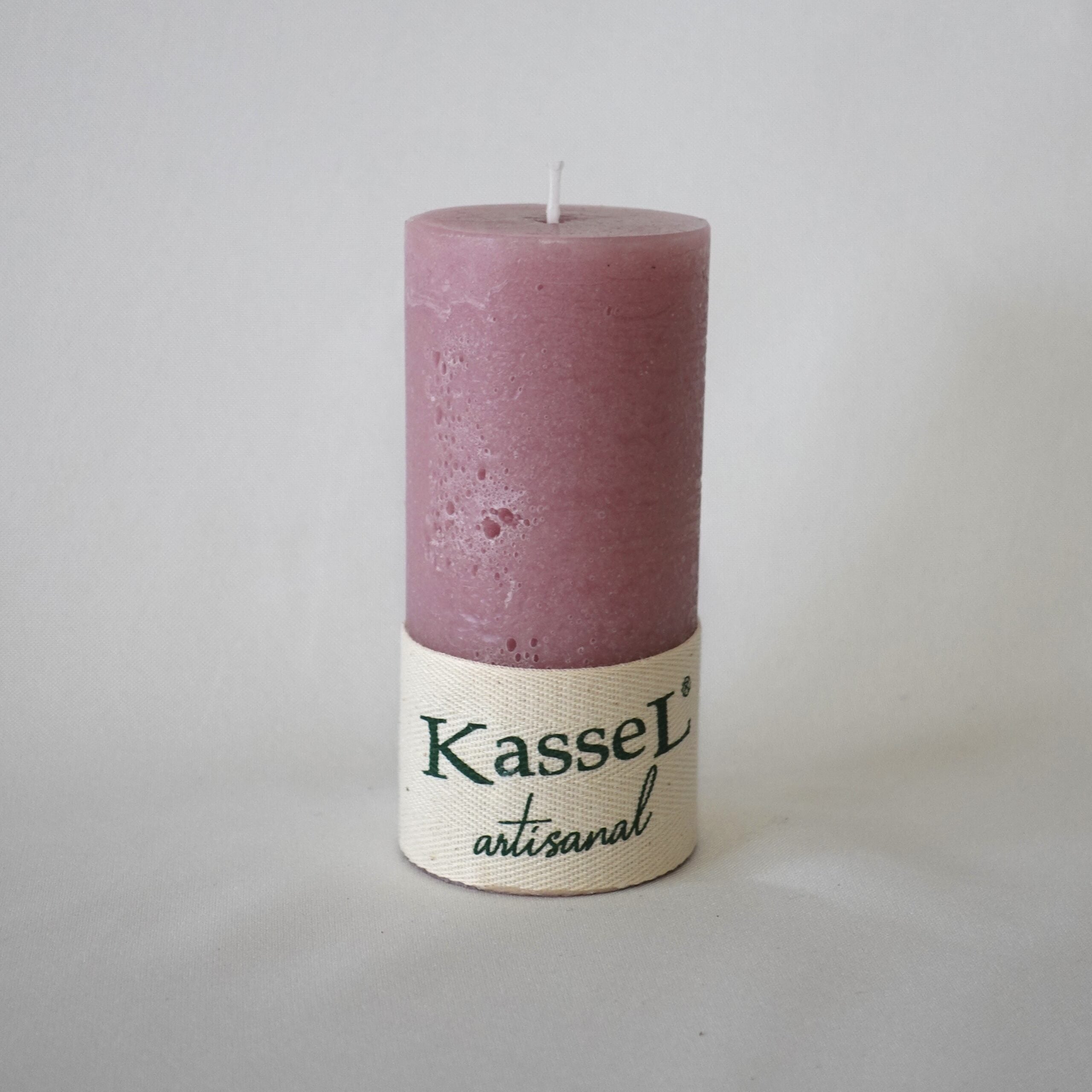 נר גליל ורוד רומנטי Kassel Artisanal