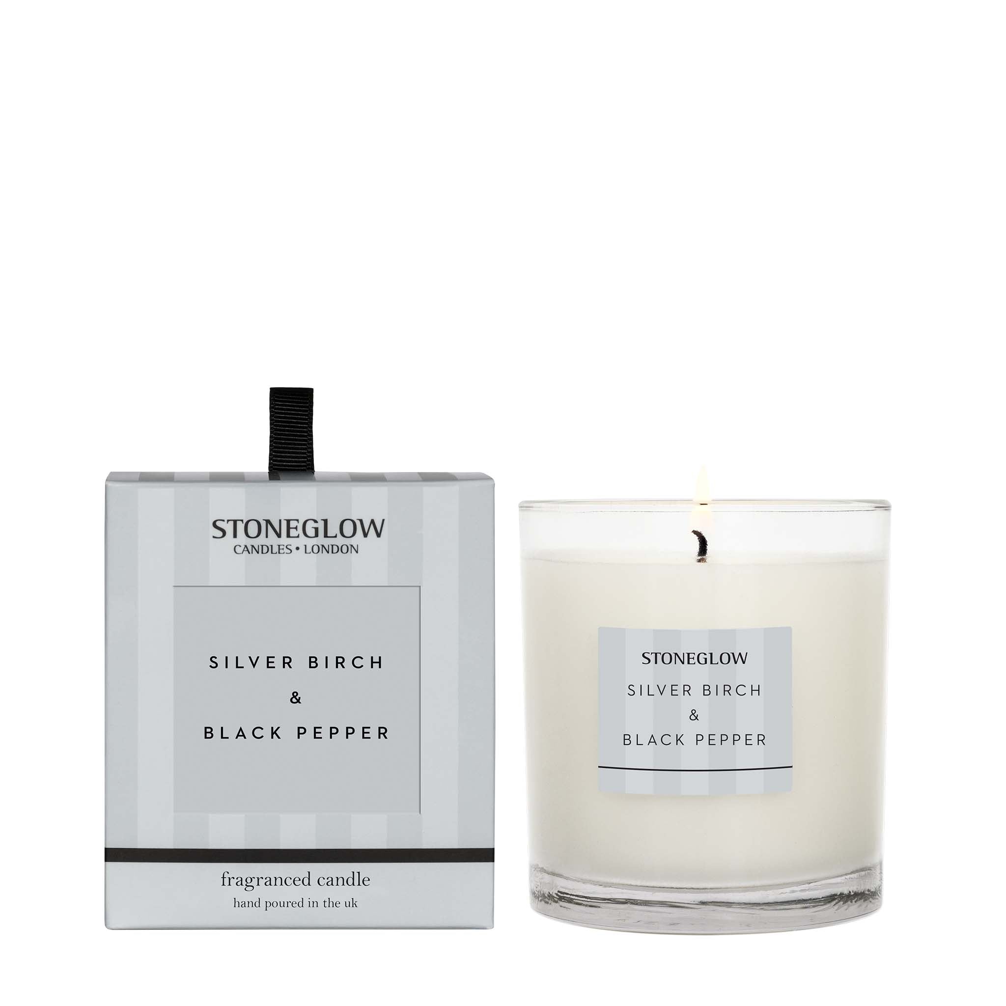 נר ריחני Silver Birch & Black Pepper