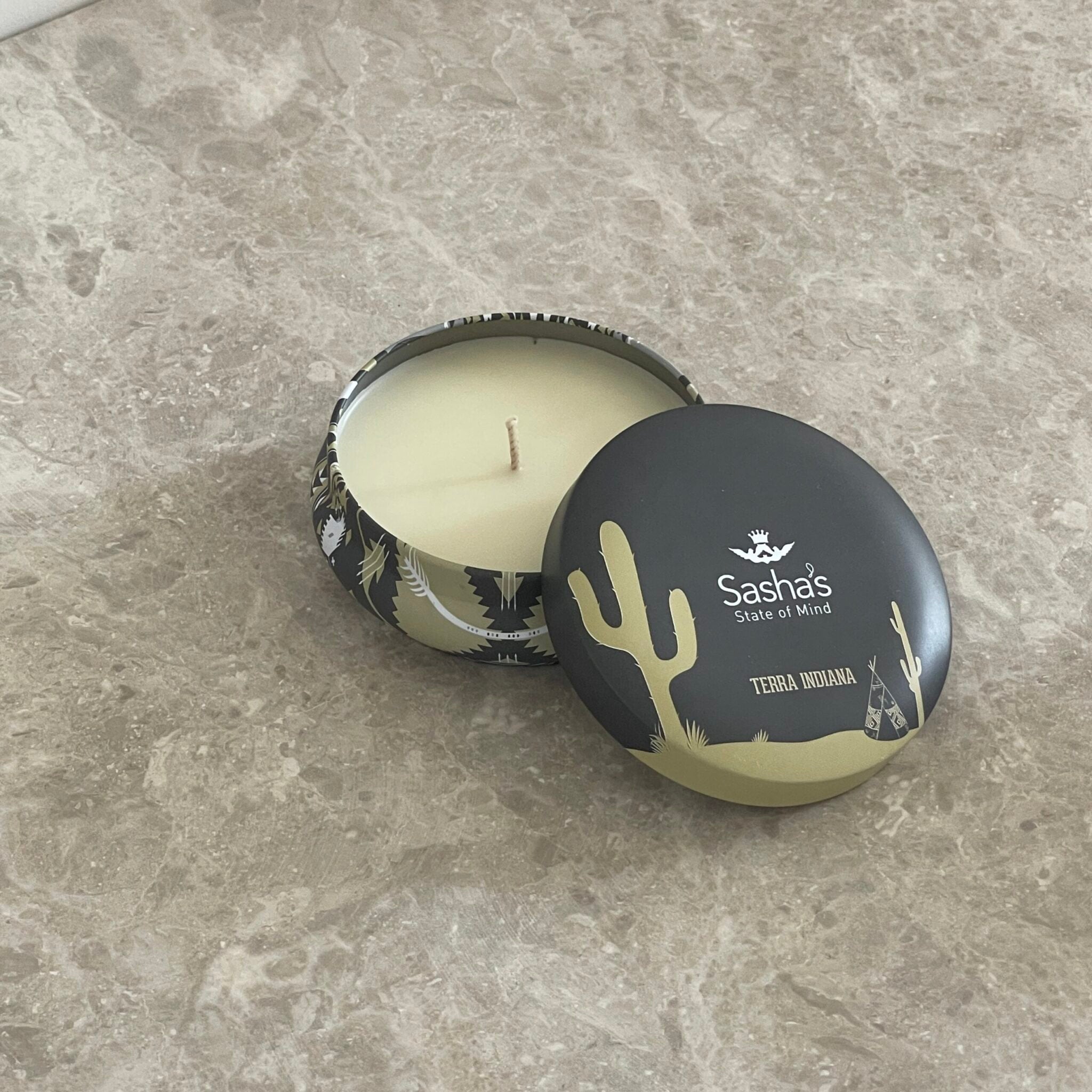נר ריחני Terra Indiana פחית מיני