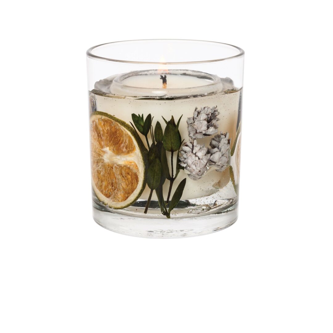נר ריחני ג'ל Eucalyptus & Lime