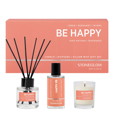 מארז ריחני Be Happy: להרמת מצב הרוח ואופטימיות