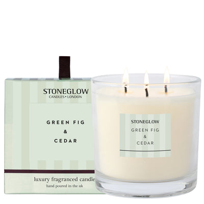 נר ריחני ענק Green Fig & Cedar