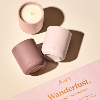 מארז שלישיית נרות ריחניים Wanderlust