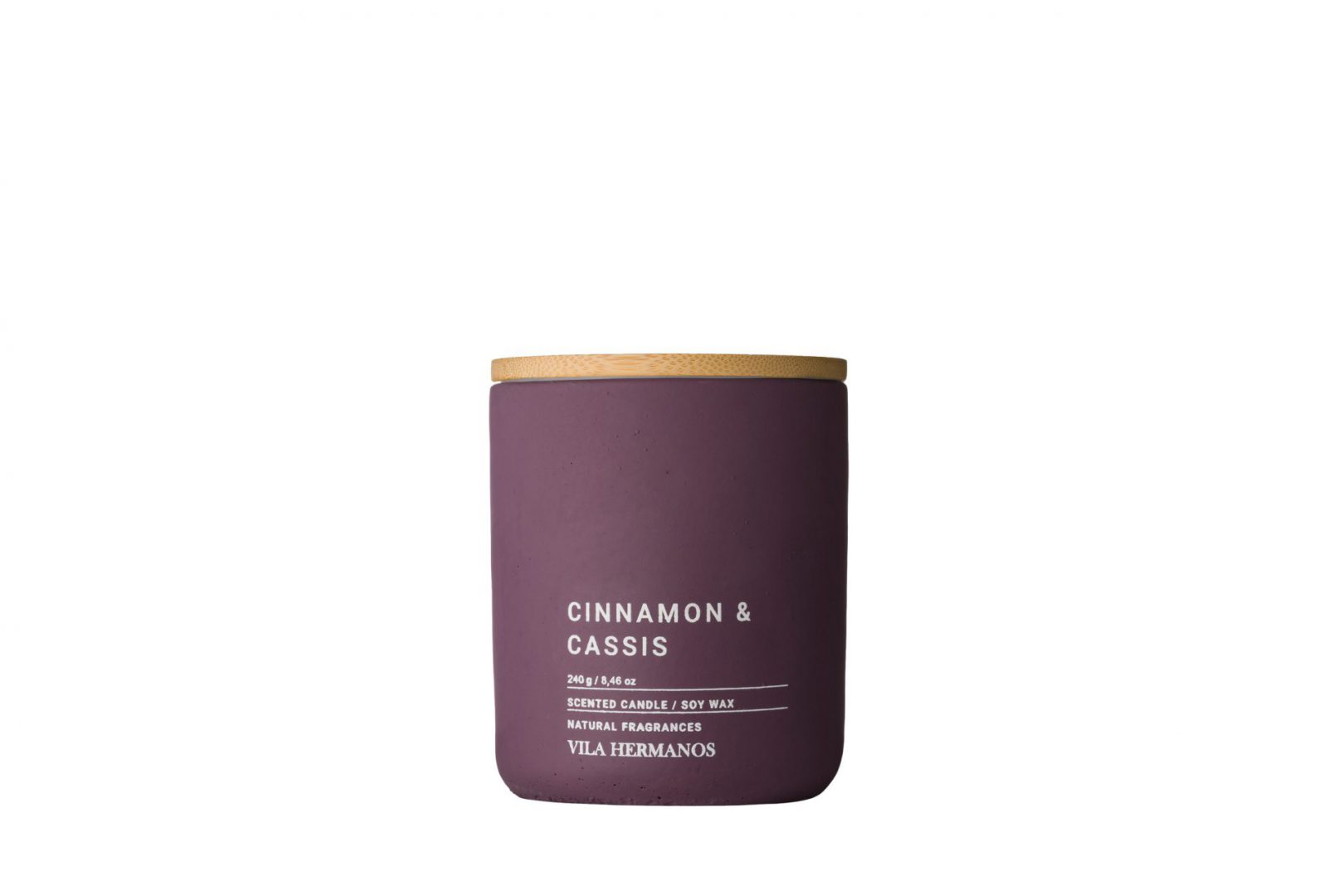 נר ריחני בטון Cinnamon & Cassis