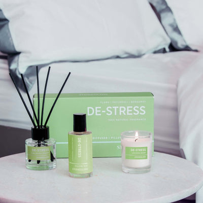 מארז ריחני De-Stress: לאיזון מחדש והפגת מתחים
