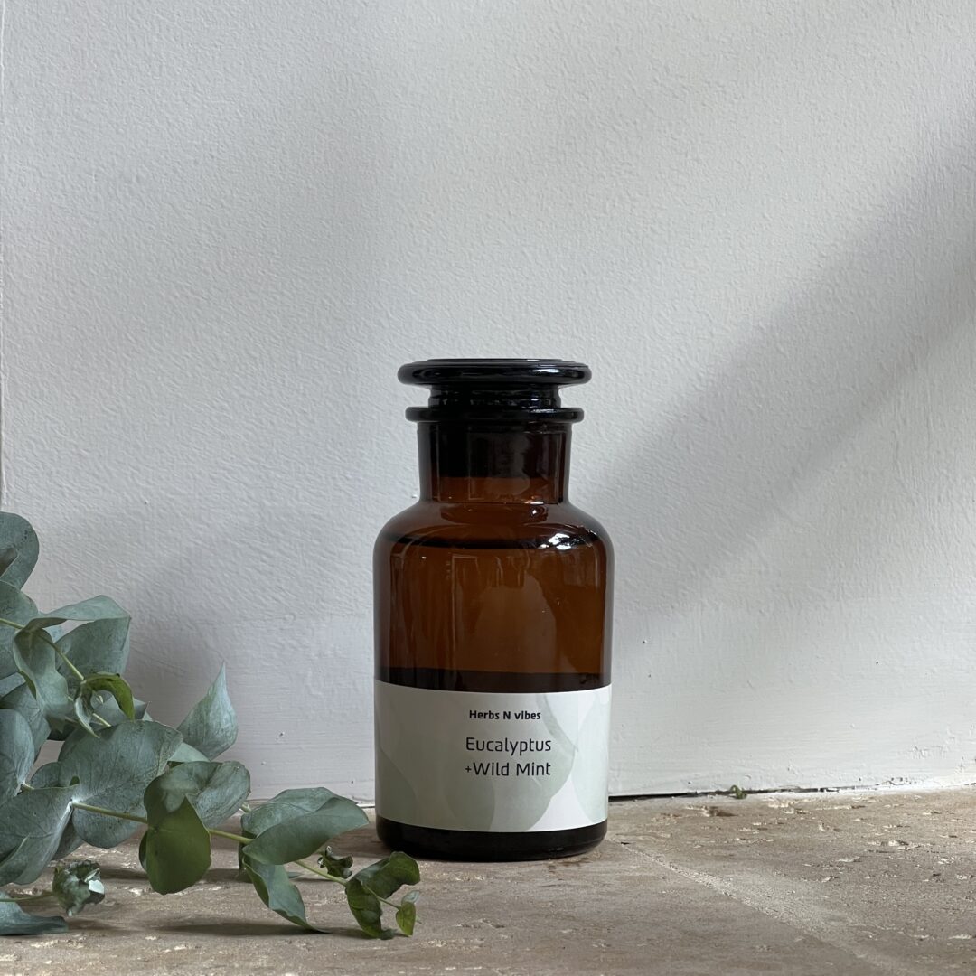 Herbs N Vibes מפיץ ריח Eucalyptus +Wild Mint