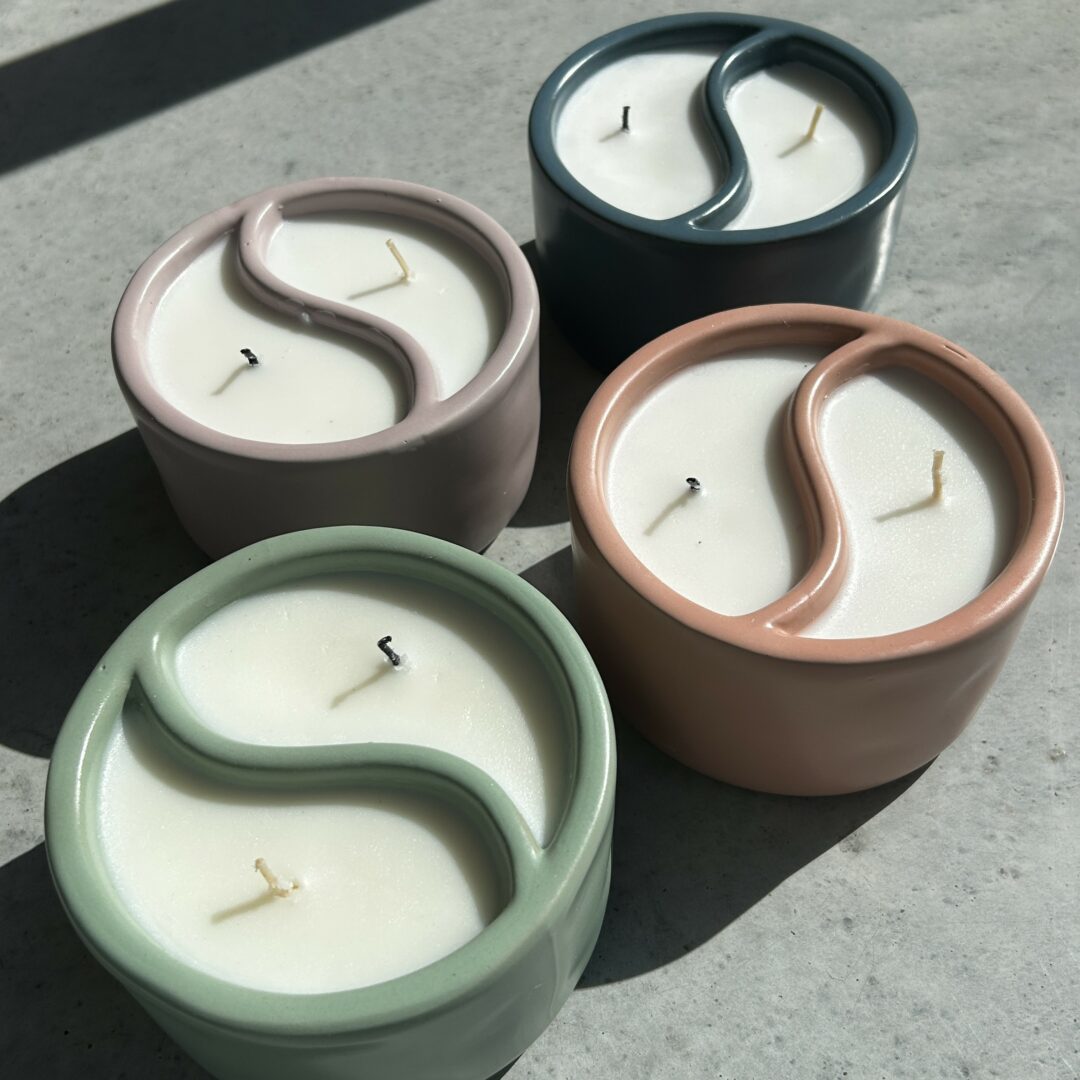 נר ריחני Vetiver Cardamom + Eucalyptus