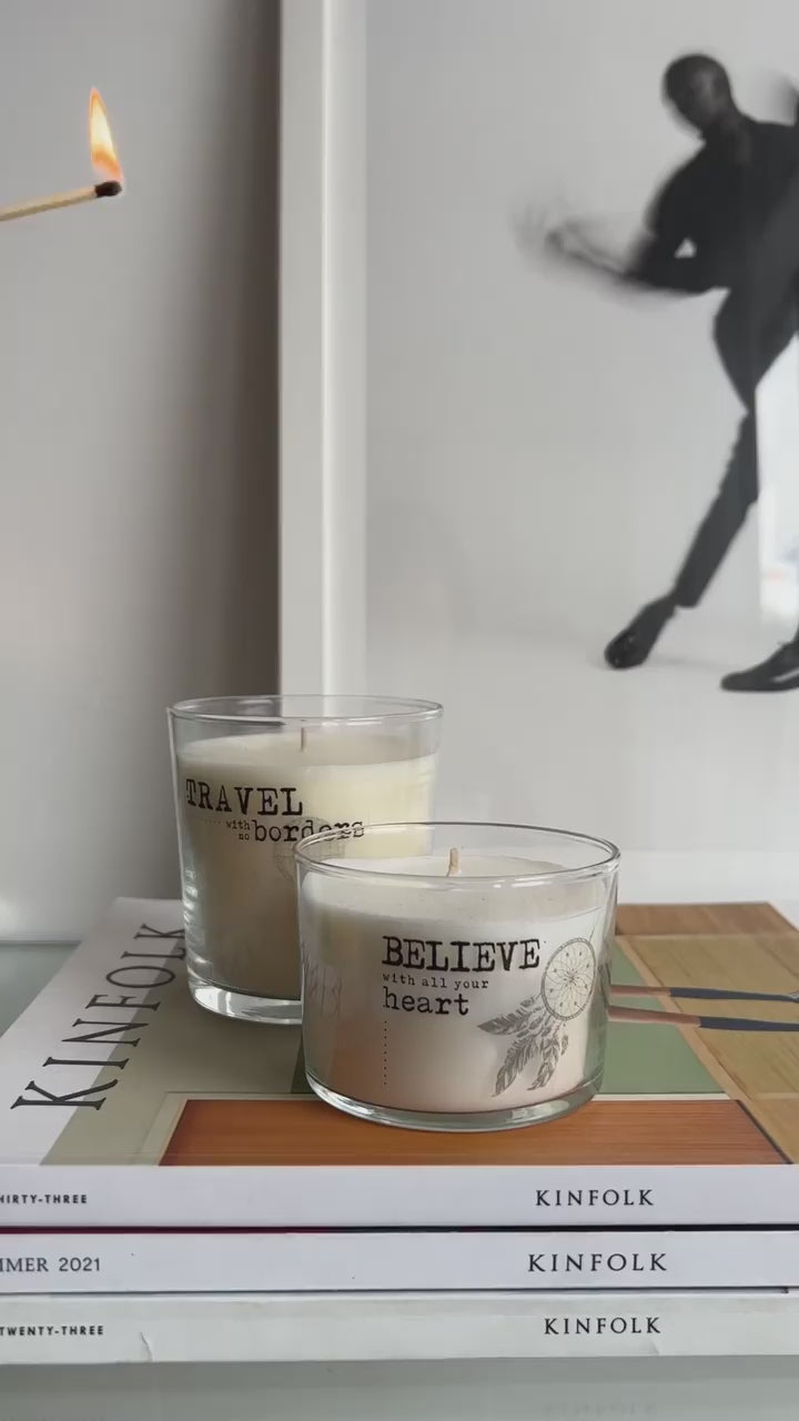 טעינת וידאו: נר ריחני מוזה Believe