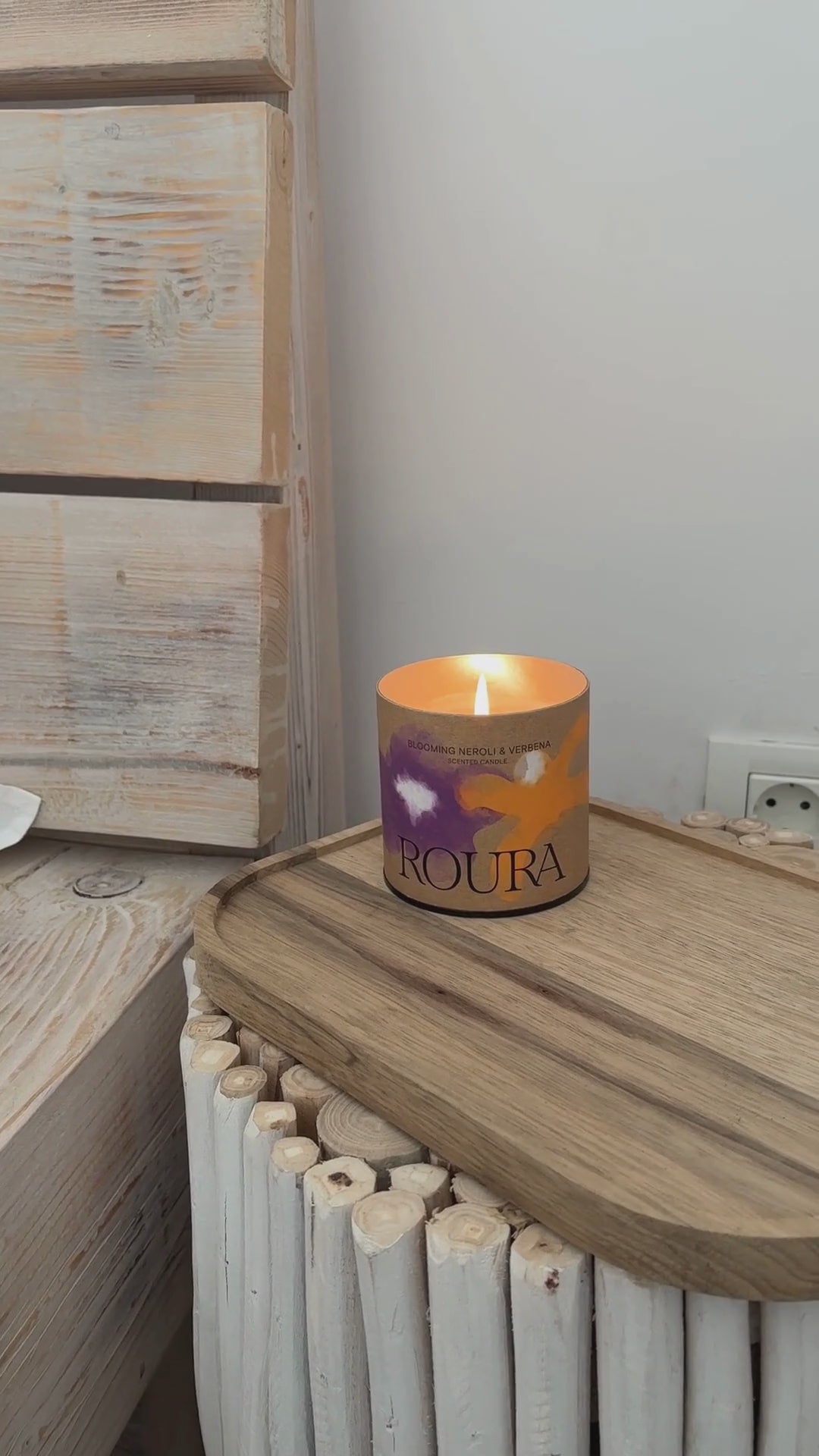 טעינת וידאו: נר ריחני Blooming Neroli &amp; Verbena