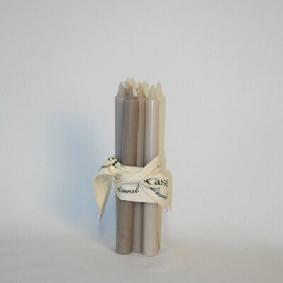 מארז 6 נרות פמוטים אבן Kassel Artisanal (20 ס"מ)