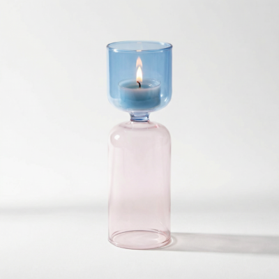 פמוט ורוד-שמיים