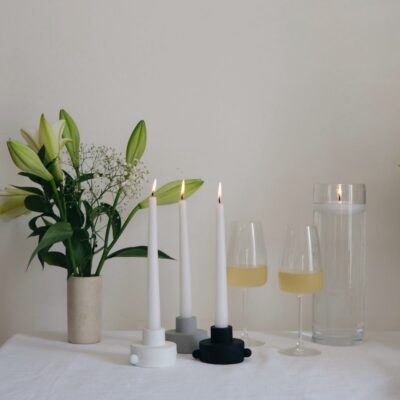 פמוט דו צדדי לנר שולחני ולנרון